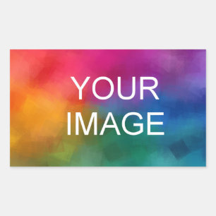 Upload Your Photo Image Business Company Logo Here Sticker