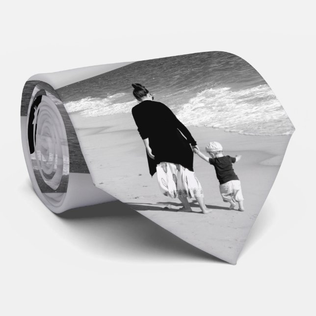 Upload Your Photo Neck Tie Personalized Gift (Rolled)