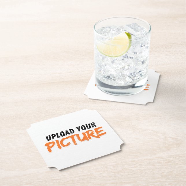 Upload Your Photo Paper Coaster (Insitu)