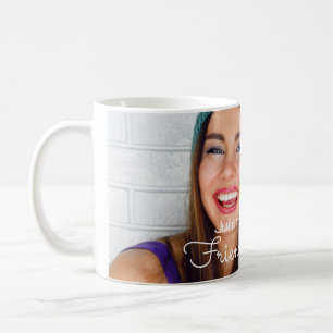 Upload your photo personalize with names, dates coffee mug