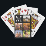 Upload your photo playing cards<br><div class="desc">Edit the text and get a personalized product with a phrase or your name. In some products you can also upload an image.</div>