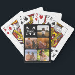 Upload your photo playing cards<br><div class="desc">Edit the text and get a personalized product with a phrase or your name. In some products you can also upload an image.</div>