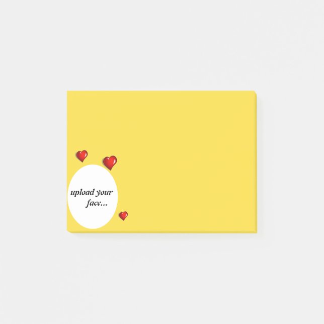 Upload your photo post-it notes (Front)