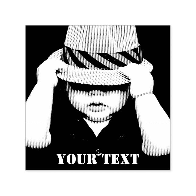 Upload your photo self-inking stamp (Design)