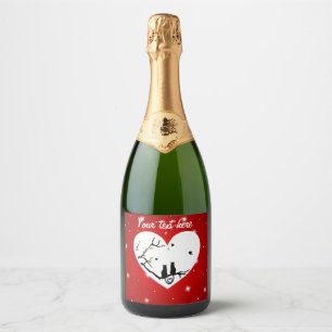 Upload your photo sparkling wine label