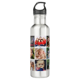 Upload your photo stainless steel water bottle