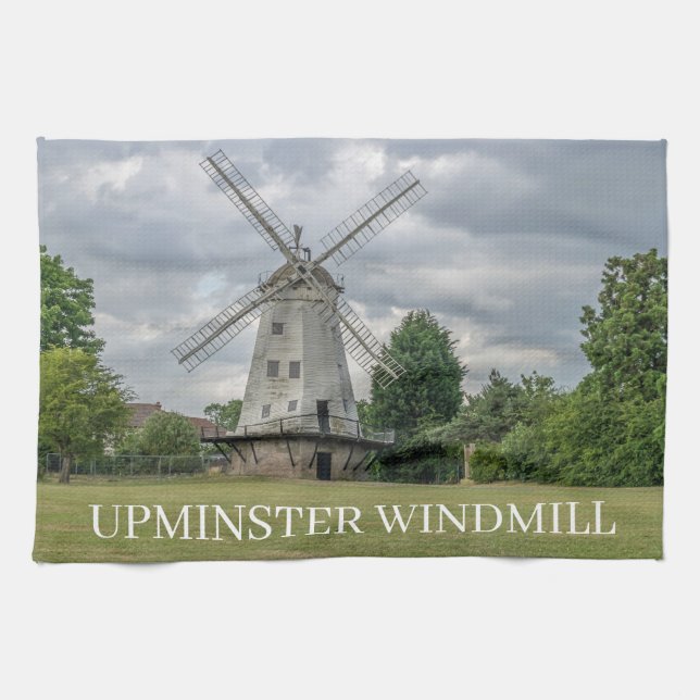 Upminster Windmill tea towel (Horizontal)