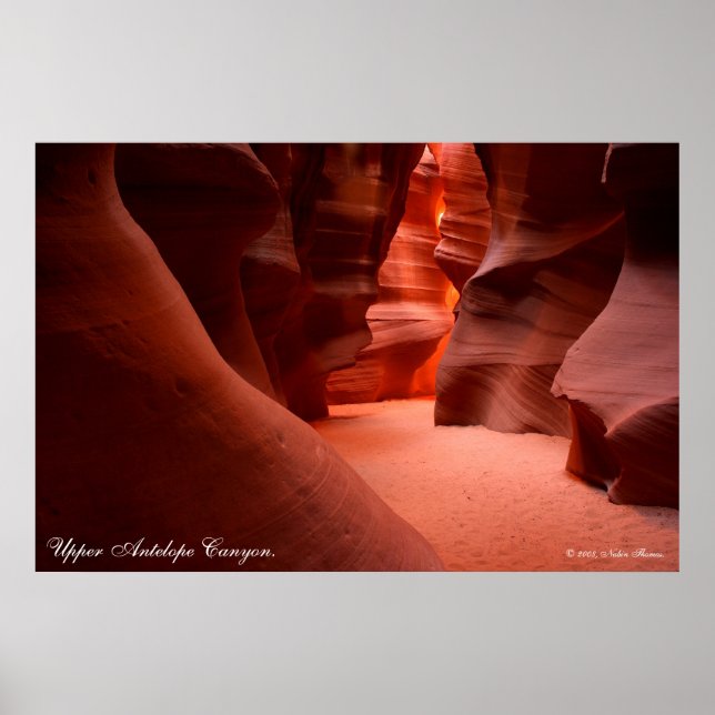 Upper Antelope Canyon Poster (Front)