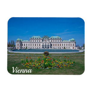 Upper Belvedere palace in Vienna, Austria Magnet