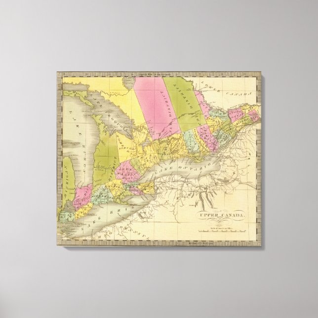 Upper Canada Canvas Print (Front)