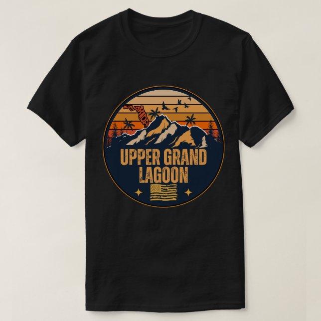 Upper Grand Lagoon, Florida  T-Shirt (Design Front)