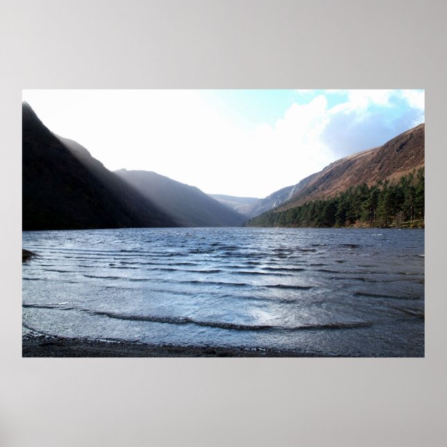 Upper Lake, Glendalough, Ireland Poster (Front)