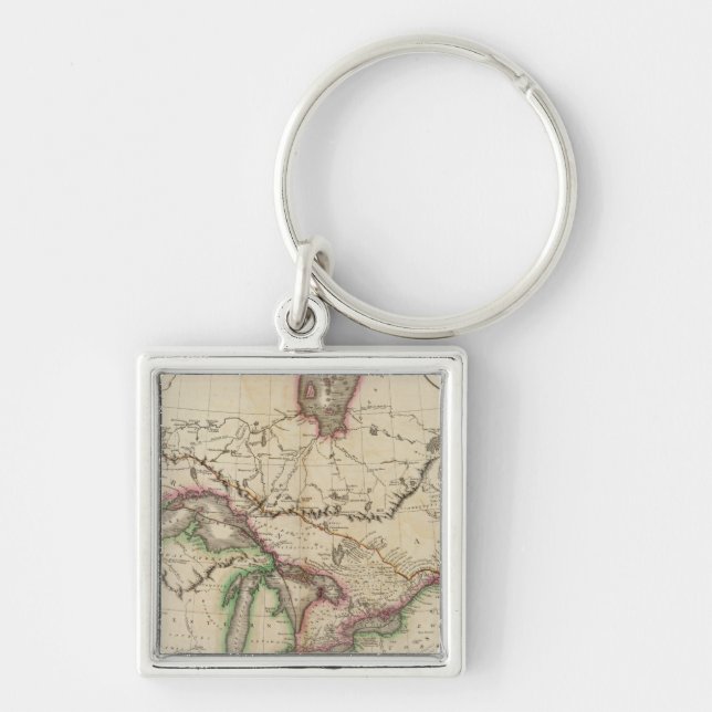 Upper & Lower Canada Keychain (Front)