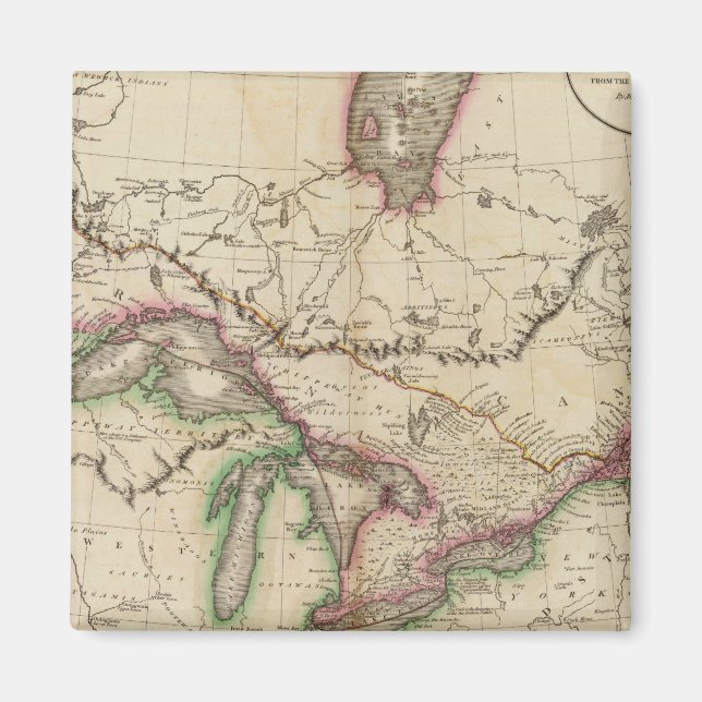 Upper & Lower Canada Magnet (Front)