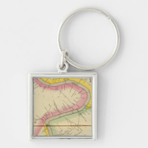 Upper Ohio River and Valley 11 Keychain