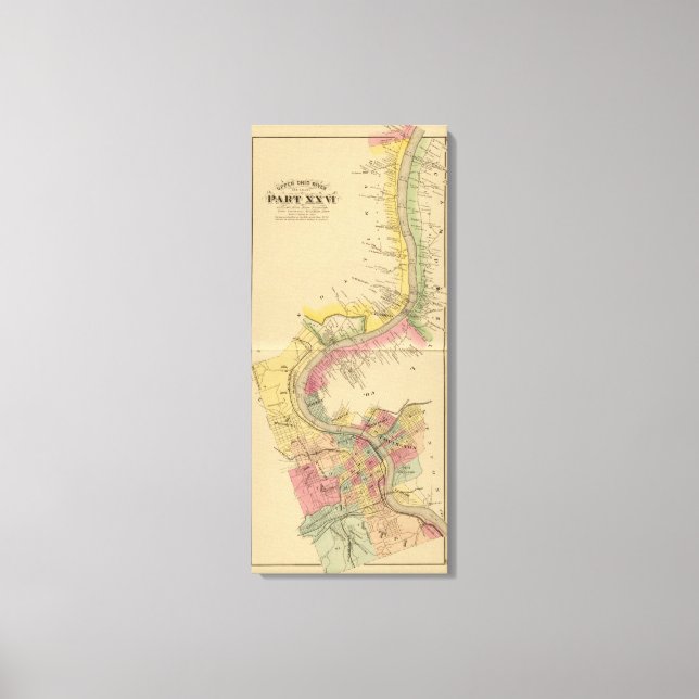Upper Ohio River and Valley 9 Canvas Print (Front)