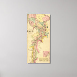 Upper Ohio River and Valley Canvas Print
