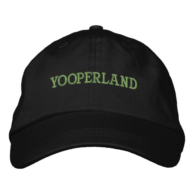 Upper Peninsula Baseball Hat (Front)