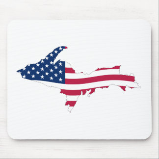 Upper Peninsula Flag Mouse Pad