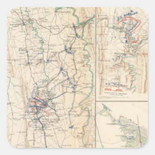 Upper Potomac McCoys Ferry-Conrads Ferry Square Sticker