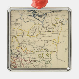 Upper Saxony 2 Metal Ornament
