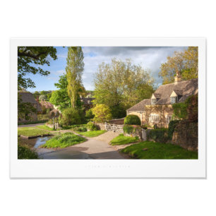 Upper Slaughter Photo Print