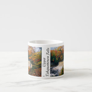 Upper Tahquamenon Falls fall espresso mug