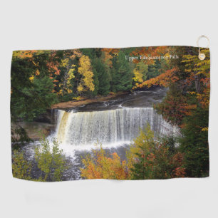 Upper Tahquamenon Falls golf towel