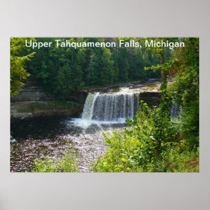 Upper Tahquamenon Falls, Michigan Poster