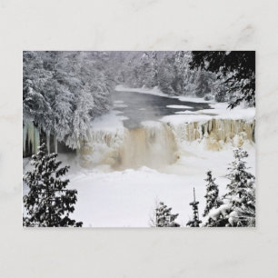 Upper Tahquamenon Falls-postcardcopy Postcard