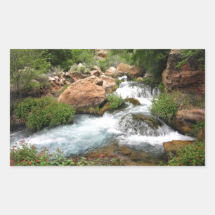 Upper Tapeats Creek Waterfall - Grand Canyon Sticker