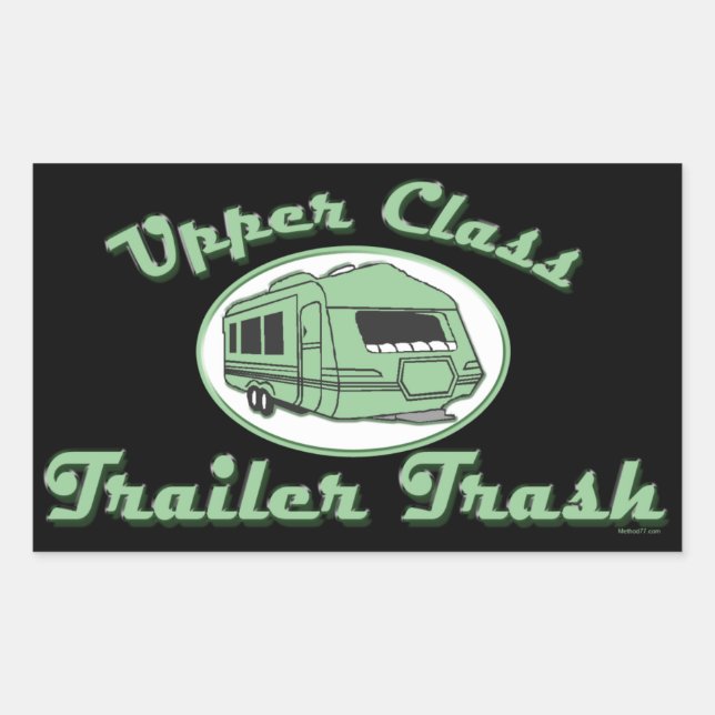 Upper Trailer Trash stickers (Front)