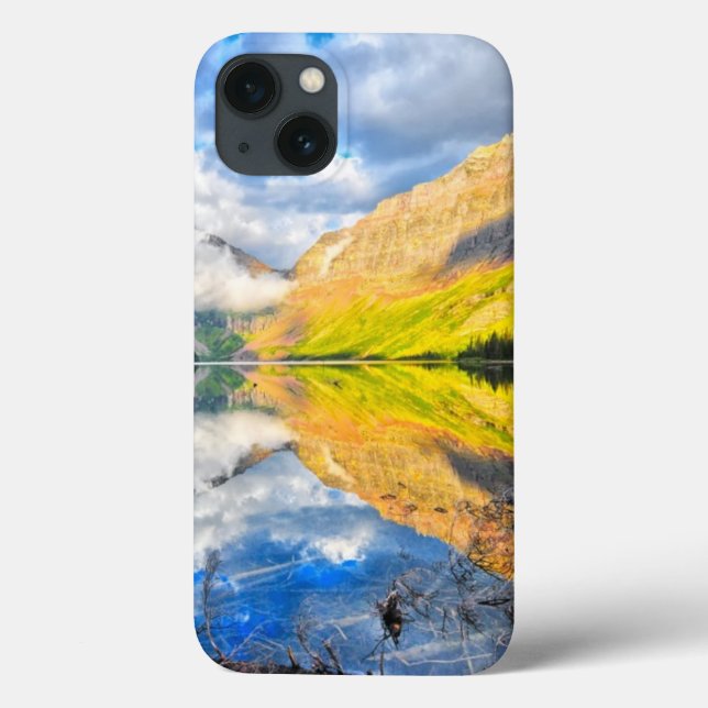 Upper Two Medicine Lake at Sunrise Case-Mate iPhone Case (Back)