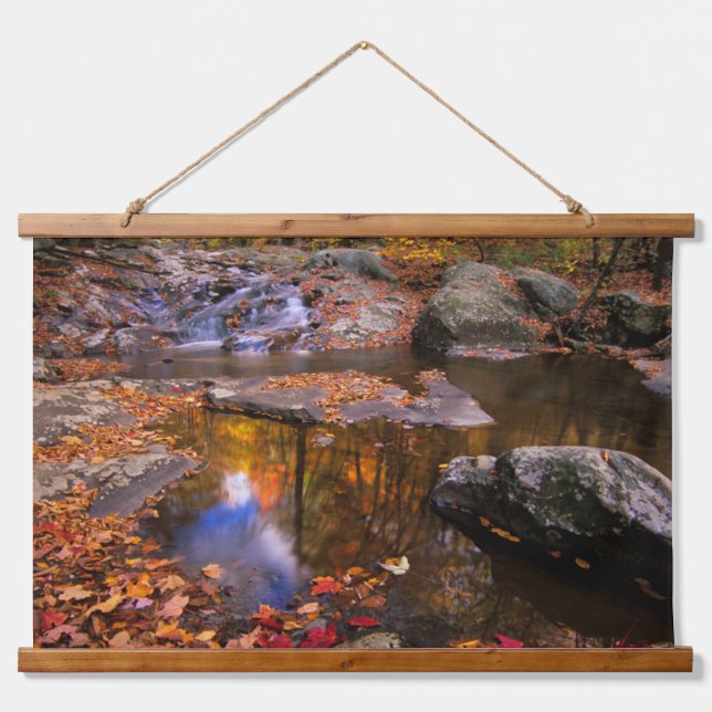 Upper Whiteoak Falls, Shenandoah National Park, VA Hanging Tapestry (Front)