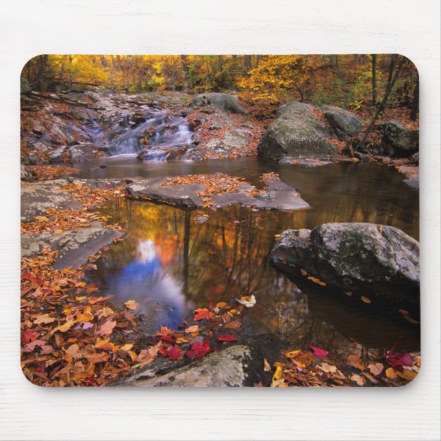 Upper Whiteoak Falls, Shenandoah National Park, VA Mouse Pad (Front)