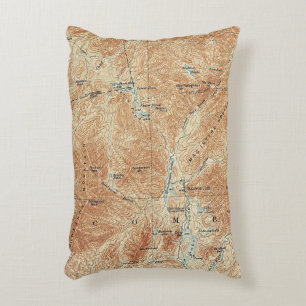 Upper Works, Tahawus Area, Adirondack High Peaks Accent Pillow