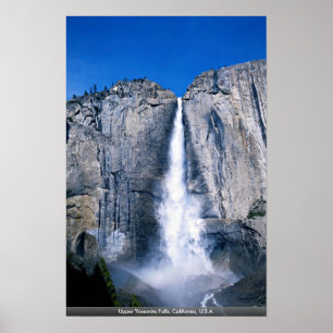 Upper Yosemite Falls, California, U.S.A. Poster