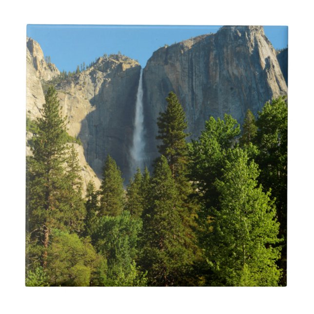 Upper Yosemite Falls, Merced River, Yosemite Tile (Front)