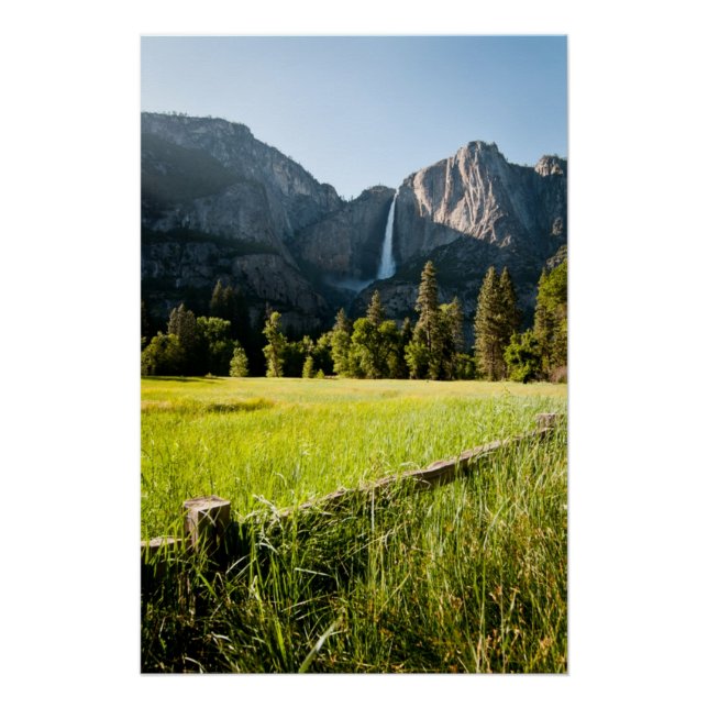 Upper Yosemite Falls Poster (Front)