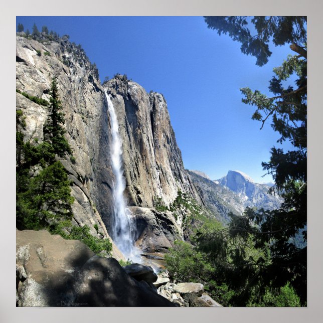 Upper Yosemite Falls - Yosemite Poster (Front)