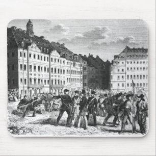 Uprising in Dresden Mouse Pad