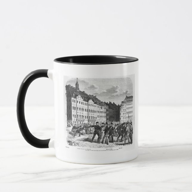 Uprising in Dresden Mug (Left)