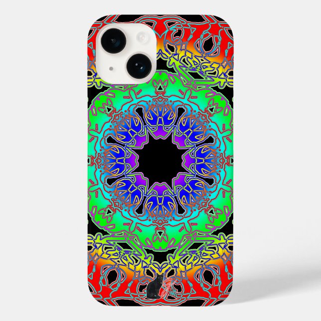 Uprising Spectra Glyph Case-Mate iPhone Case (Back)