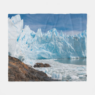 Upsala Glacier Fleece Blanket