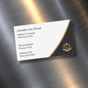 Upscale Attorney Business Card Magnets