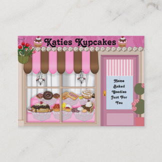 UPSCALE Bake Shop  Business Card Custom