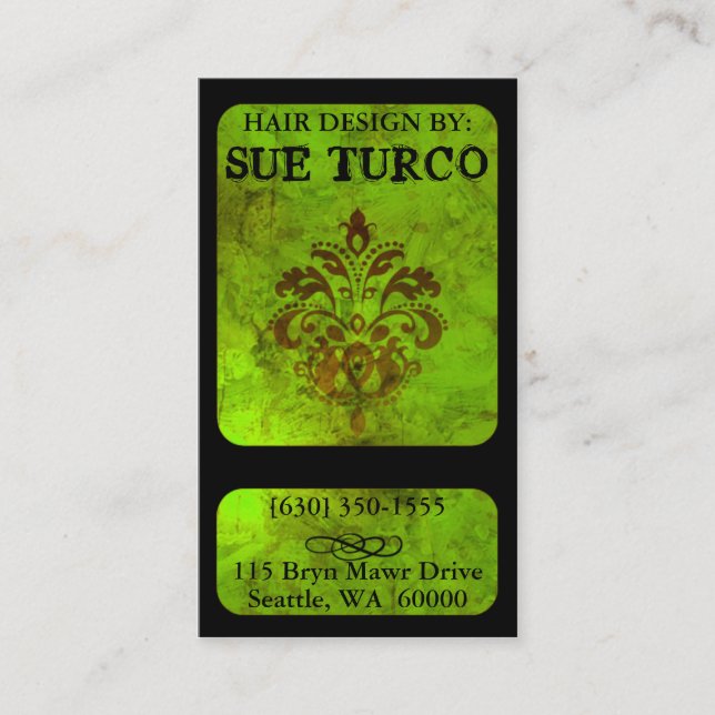 Upscale Modern Business Cards (Front)