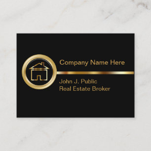 Upscale Real Estate Business Cards
