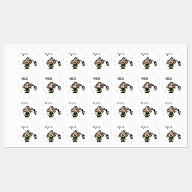 Upsherin Office Stationery Labels (Sheet)