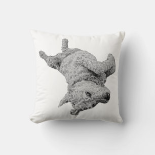 Upside-Down Bliss Throw Pillow